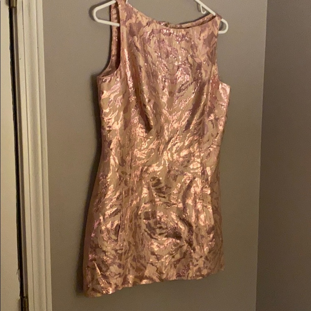 BALENCIAGA PARIS PINK SILK DRESS